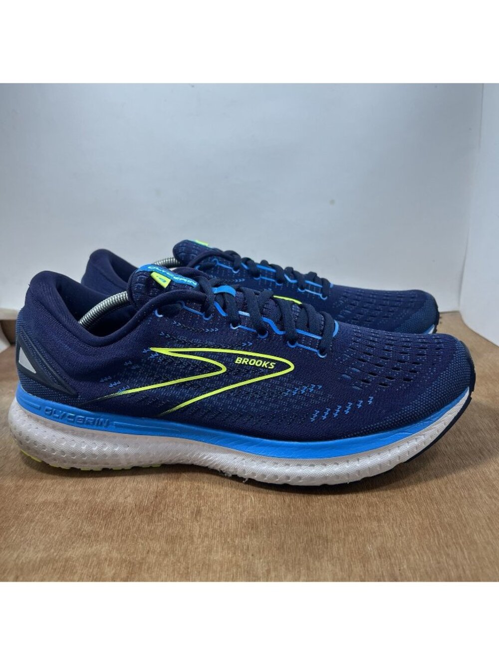 Brooks Glycerin 19 Men's Size 13 Running Shoes Blue Medium D 1103561 D002